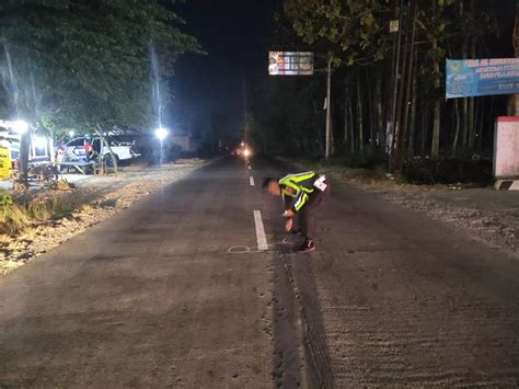 Kecelakaan Di Jalan Purwodadi Blora Pengendara Asal Blora Tewas Begini