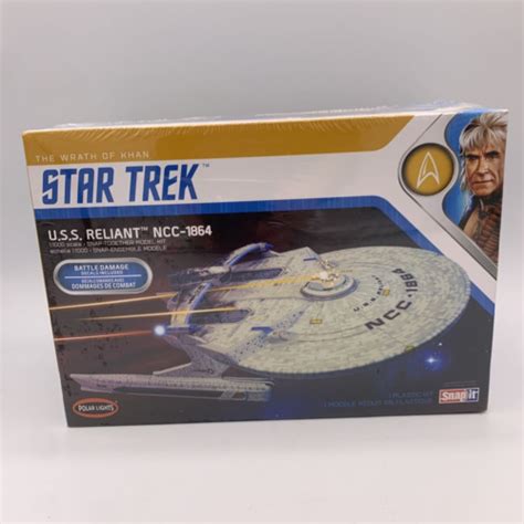 Polar Lights Star Trek The Wrath Of Khan U S S Reliant Ncc Snap