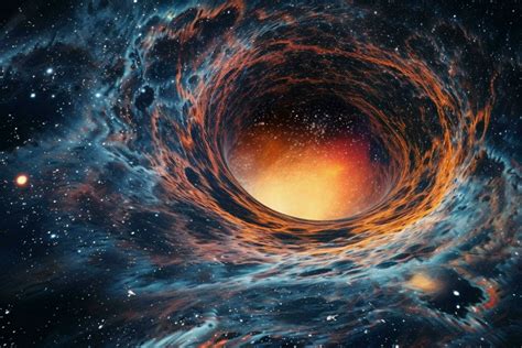 Space Background Cosmic Enigma Capturing The Myst Stock Photo