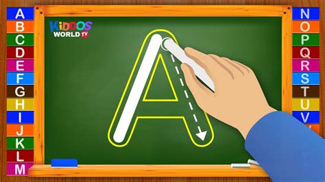 How To Write Letters For Children Teaching Writing Abc For Preschool