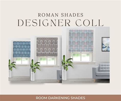 Roman Shades Blackout Blinds Custom Roman Blinds Window Shades Living