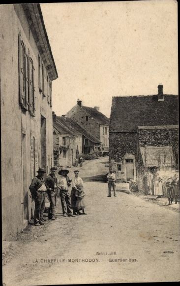 Ansichtskarte Postkarte La Chapelle Monthodon Aisne Akpool De