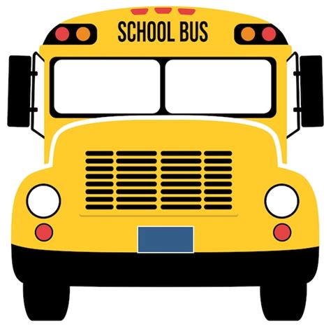 Illustration Vectorielle De Bus Scolaire Jaune Isol E Sur Blanc