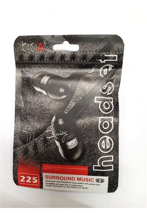 Mobile Black Boat Wired Earphone At Rs Piece In Aurangabad Id