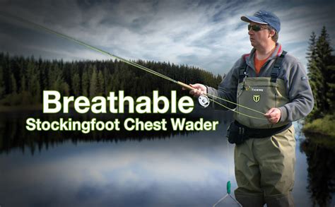 Amazon Tidewe Breathable Waders Waterproof Stockingfoot Chest