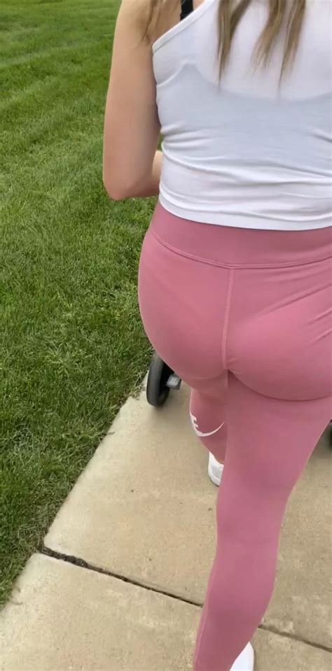 The Neighborhood Milf And Her Thin Yoga Pants Posted With Permission