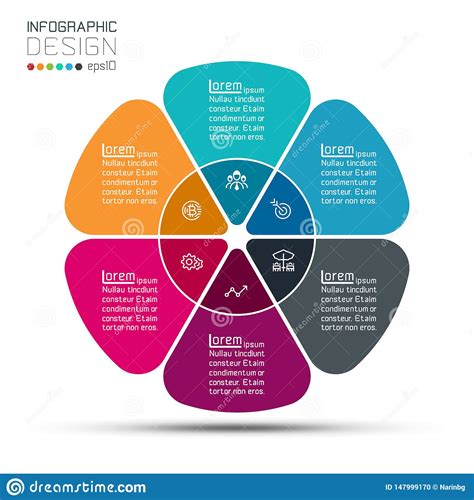 Infographics Abstrato Do Neg cio Ilustração do Vetor Ilustração de