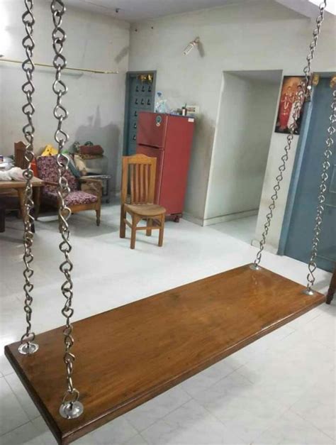 Modern Teak wood swing at Rs 13000/piece in Chennai | ID: 2850177892155