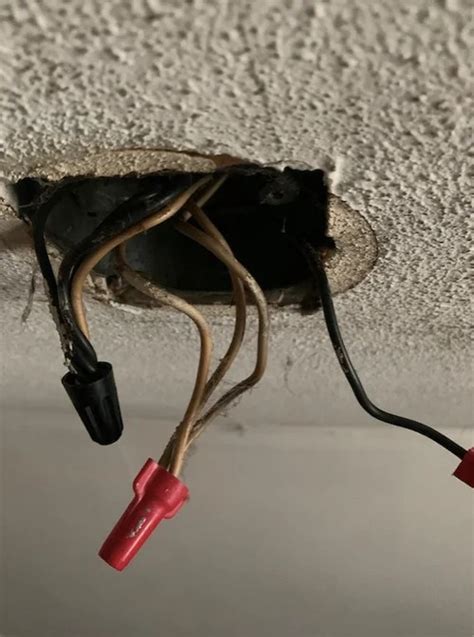 How To Install An Electrical Light Fixture Junction Box Wiring Work