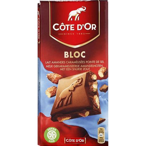 Grossiste Tablette De Chocolat Noir Au Lait Amandes G Cote D Or