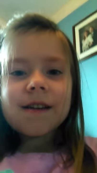 My Oldest Daughter Doing A Video Selfie Youtube