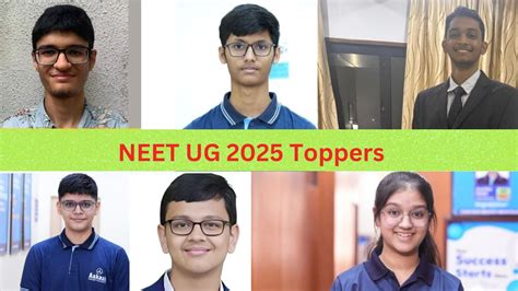 NEET UG Result 2025: Check NEET exam toppers list at nta.ac.in, neet ...