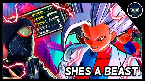 The NEW BEST BEAST FEMALE SAIYAN BUILD IN THE GAME Dragon Ball