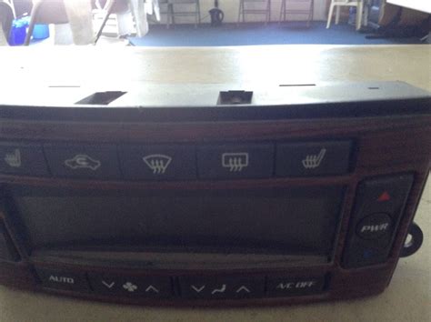 Cadilac Cts Ac Heater Control With Heated Seats Ebay