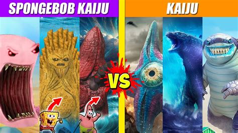 Spongebob Kaiju Vs Kaiju Monsters Battle Spore Youtube