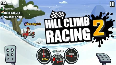 Funny racing HILL CLIMB 2 - YouTube