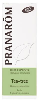 Pranar M Bio Aceite Esencial De Rbol Del T Melaleuca Alternifolia Ml