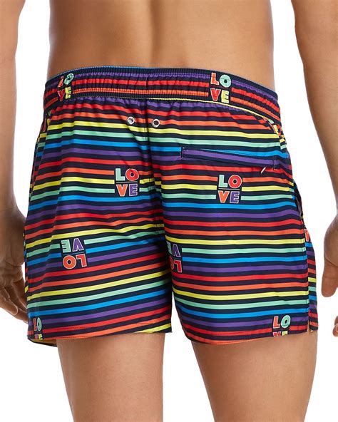 Prideoutlet Underwear 2xist Pride Ibiza Swim Shorts Love Stripe Rainbow