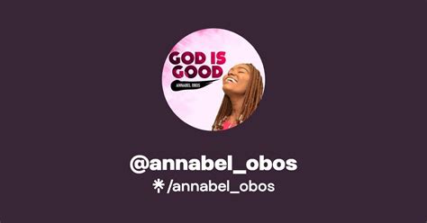 Annabel Obos Instagram Facebook Tiktok Linktree