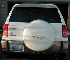 Hard Spare Tire Cover For Toyota Rav