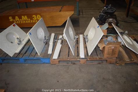 North State Auctions Auction Fall In Love With Our February Home Auction Item Lot Of Sinks