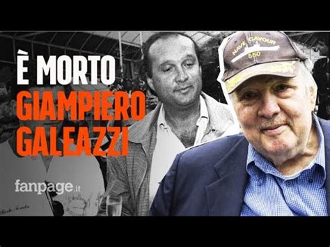 Morto Giampiero Galeazzi Lo Storico Giornalista Rai Aveva Anni