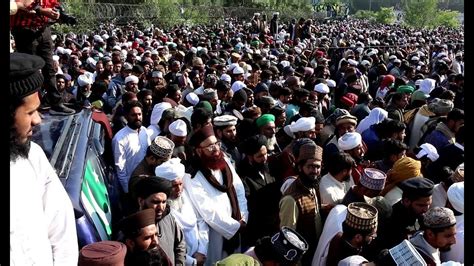 Khadim Hussainn Rizvi Janaza Dr Ashraf Asif Jalali Ki Shirkat Youtube