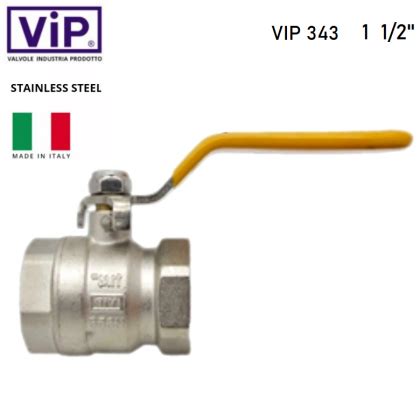 Vip Brass Full Bore Ball Valve Inch Ff Pn