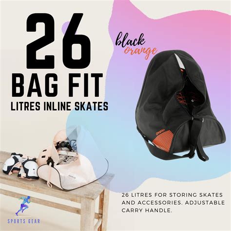 Oxelo กระเป๋าสเก็ต รุ่น Fit 26 ลิตร Fit Skate Bag 26 Litres Roller