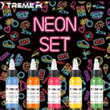 Neon Color Set Xtreme Sets Washes Reach Compliant Tattoo Inks