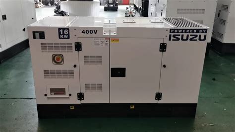 Small Power Diesel Generator 30kw 33kw 35kva 40kva By Japan Brand Isuzu