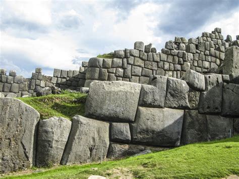 Sacsayhuaman Ruinas De Los Incas En Los Andes Peruanos En Cuzco Imagen