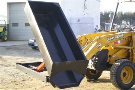 Skid Steer Side Dump Bucket Salsco Inc