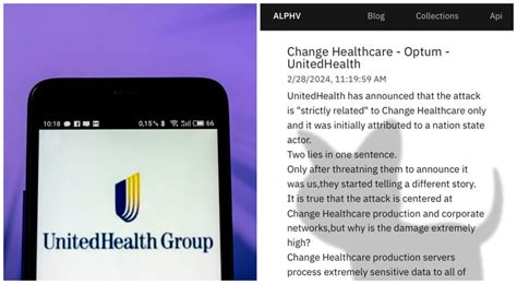 Alphvblackcat Exposes Unitedhealth Hack Details On Leak Blog Cybernews