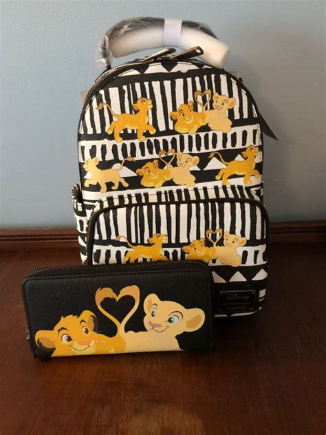 Lion King Loungefly Backpack Set On Mercari Disney Bags Backpacks