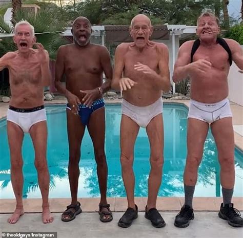 Four Elderly Gay Men Who Joke They Invented Being Gay Set Internet