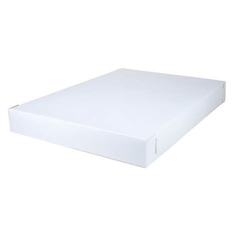 Southern Champion Full Sheet Cake Box White Top 265 Length X 185