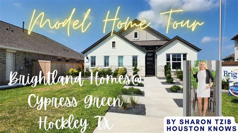 Cypress Green Hockley TX Brightland Model Home Tour 4 Bedrooms