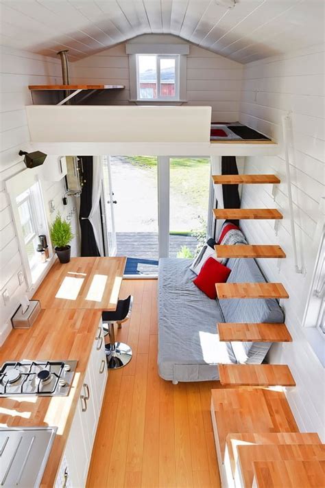 16 Smart Tiny House Loft Ideas