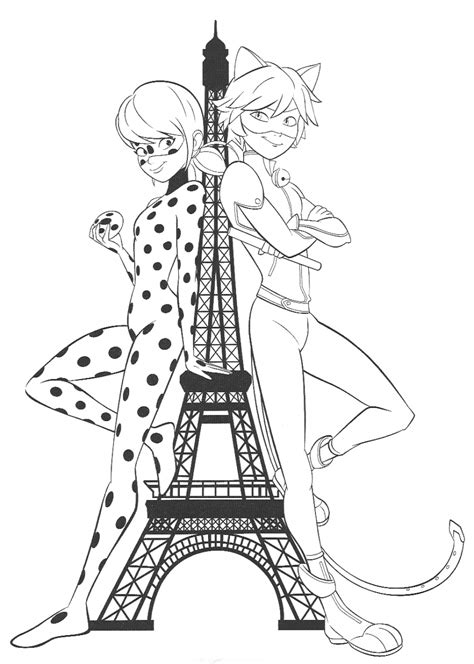 New Beautiful Miraculous Ladybug Coloring Pages YouLoveIt