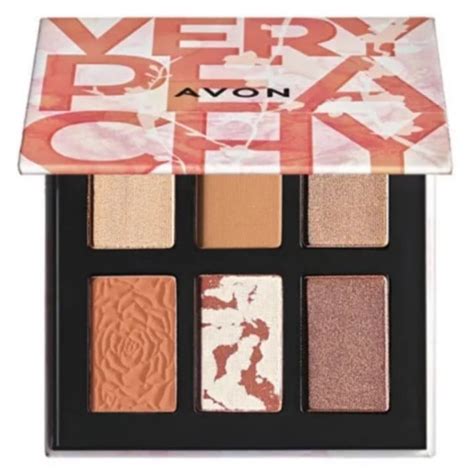 Paleta De Sombras Para Olhos Avon Very Peachy 6 Sombras De 1 2g