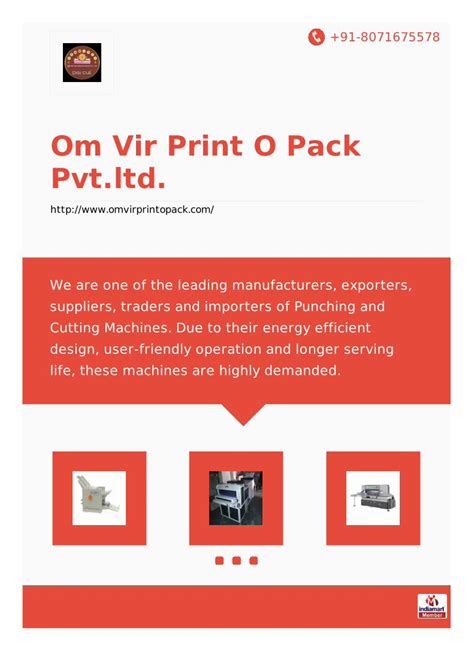 Pdf Pvtltd Om Vir Print O Pack · Design User Friendly Print O