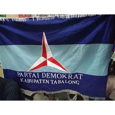 Jual Bendera Petaka Partai Demokrat Ukuran X Shopee Indonesia