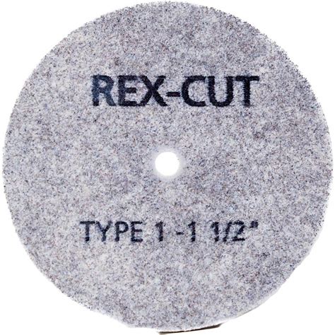 Rex Cut Abrasives Deburring Wheel Dia Face Width