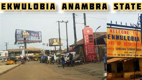 Driving Within Ekwulobia In Aguata Lga Of Anambra State In Nigeria