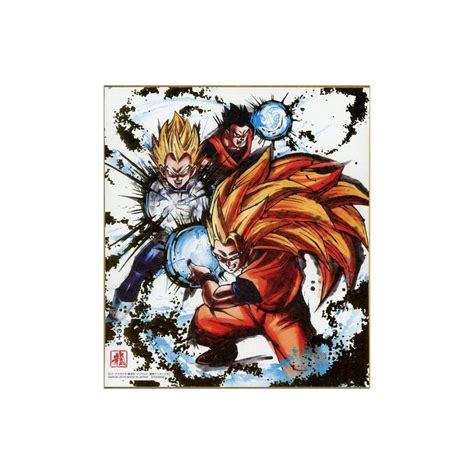 Dragon Ball Shikishi ART 14 Super Saiyan 3 Son Goku Super Saiyan