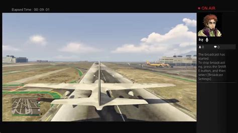 Gta 5 Ps4 Flight Simulator Youtube