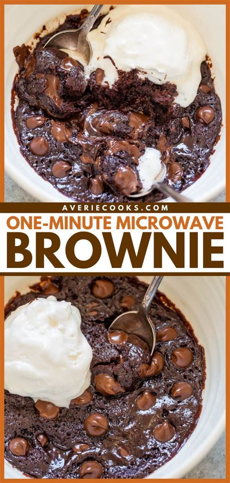 One Minute Microwave Brownie Recipe Mug Brownie Recipes Mug Dessert Recipes Microwave Mug