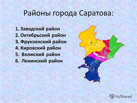 Презентация на тему: "Районы города Саратова: 1.Заводской район 2 ...