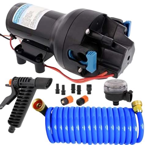 Jabsco Hotshot HD4 Washdown Saltwater Pump Kit 12v 60PSI Water Pumps Now